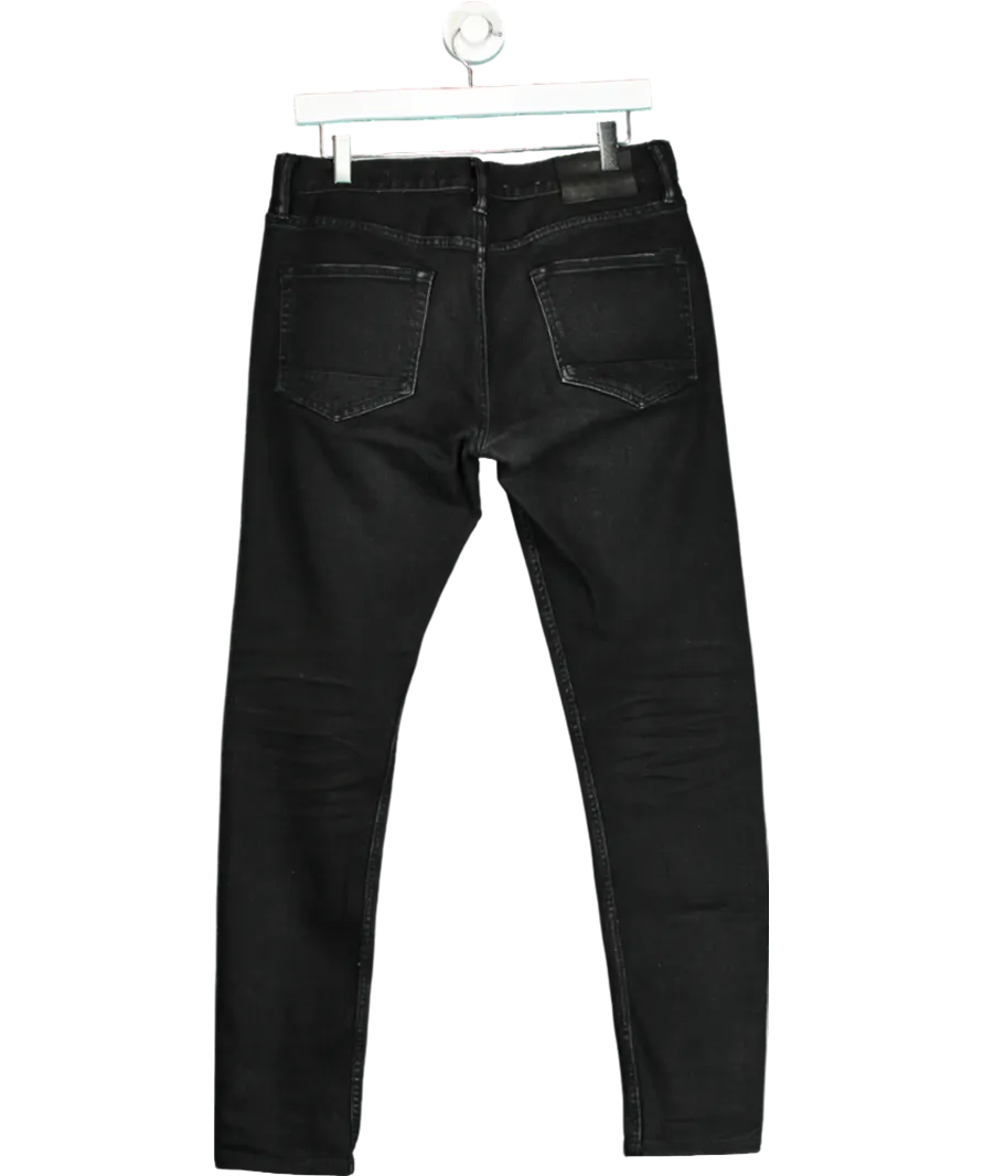 AllSaints Black Skinny Fit Denim Jeans W30