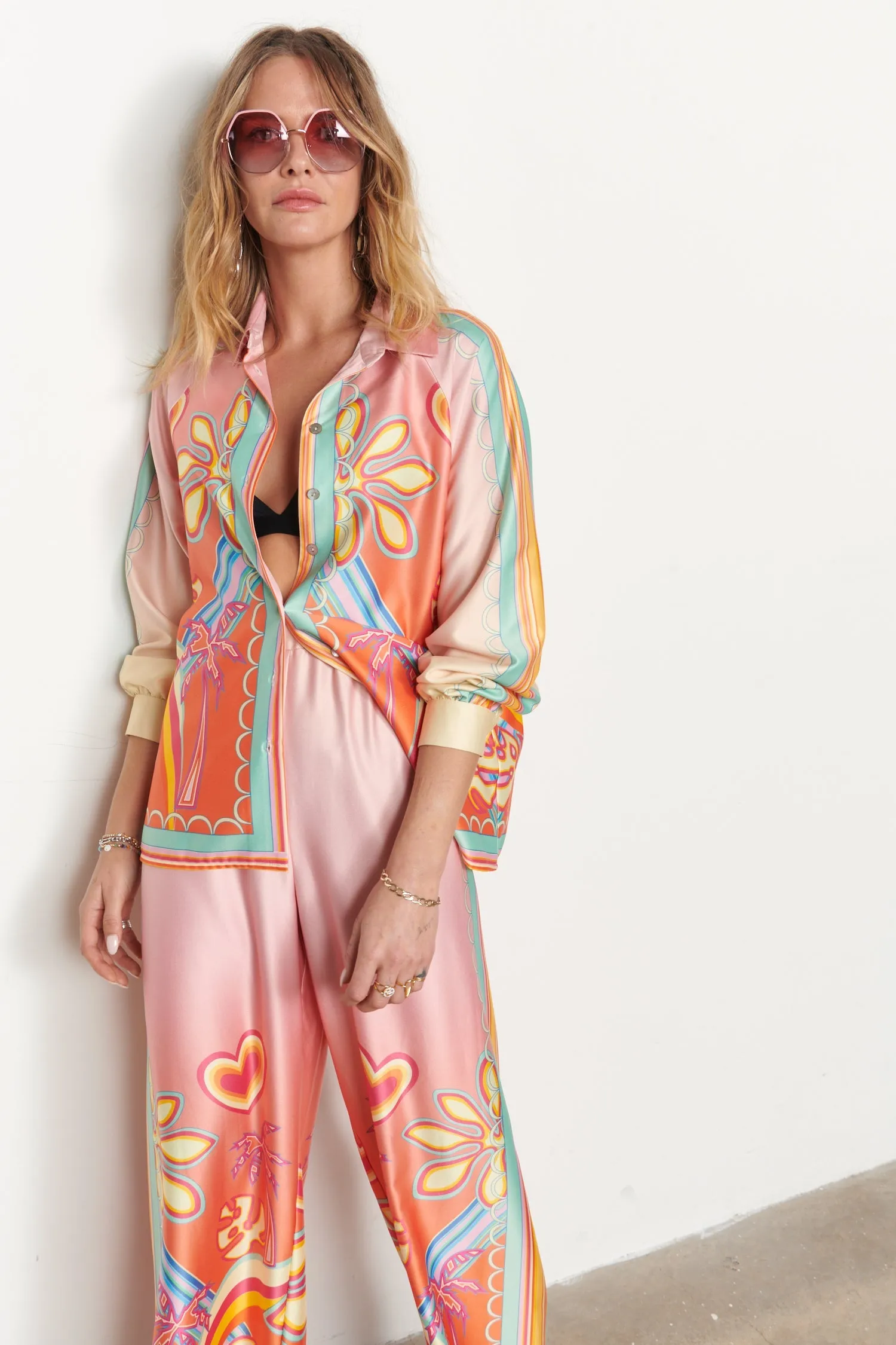 Amelie Wide Leg Trousers