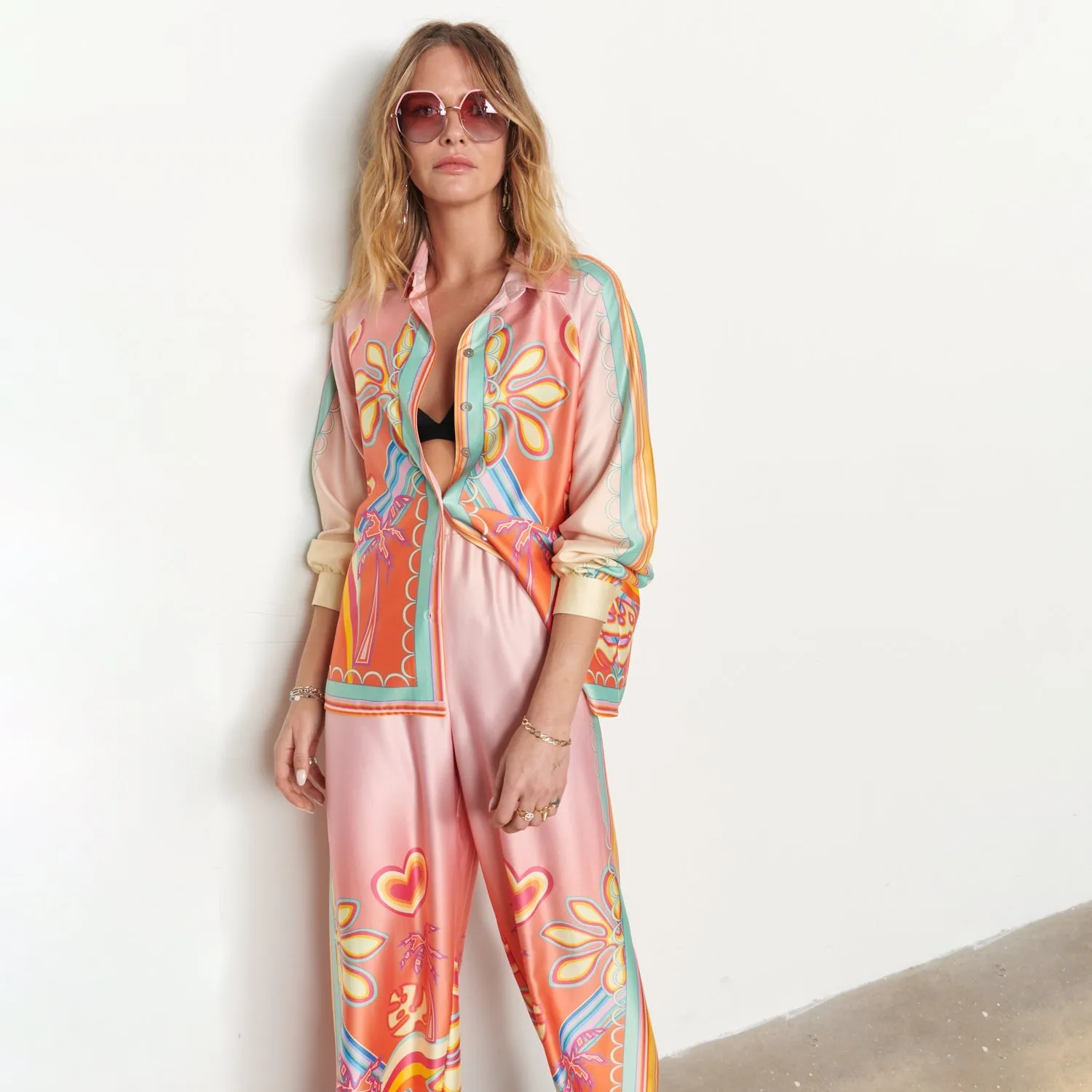 Amelie Wide Leg Trousers