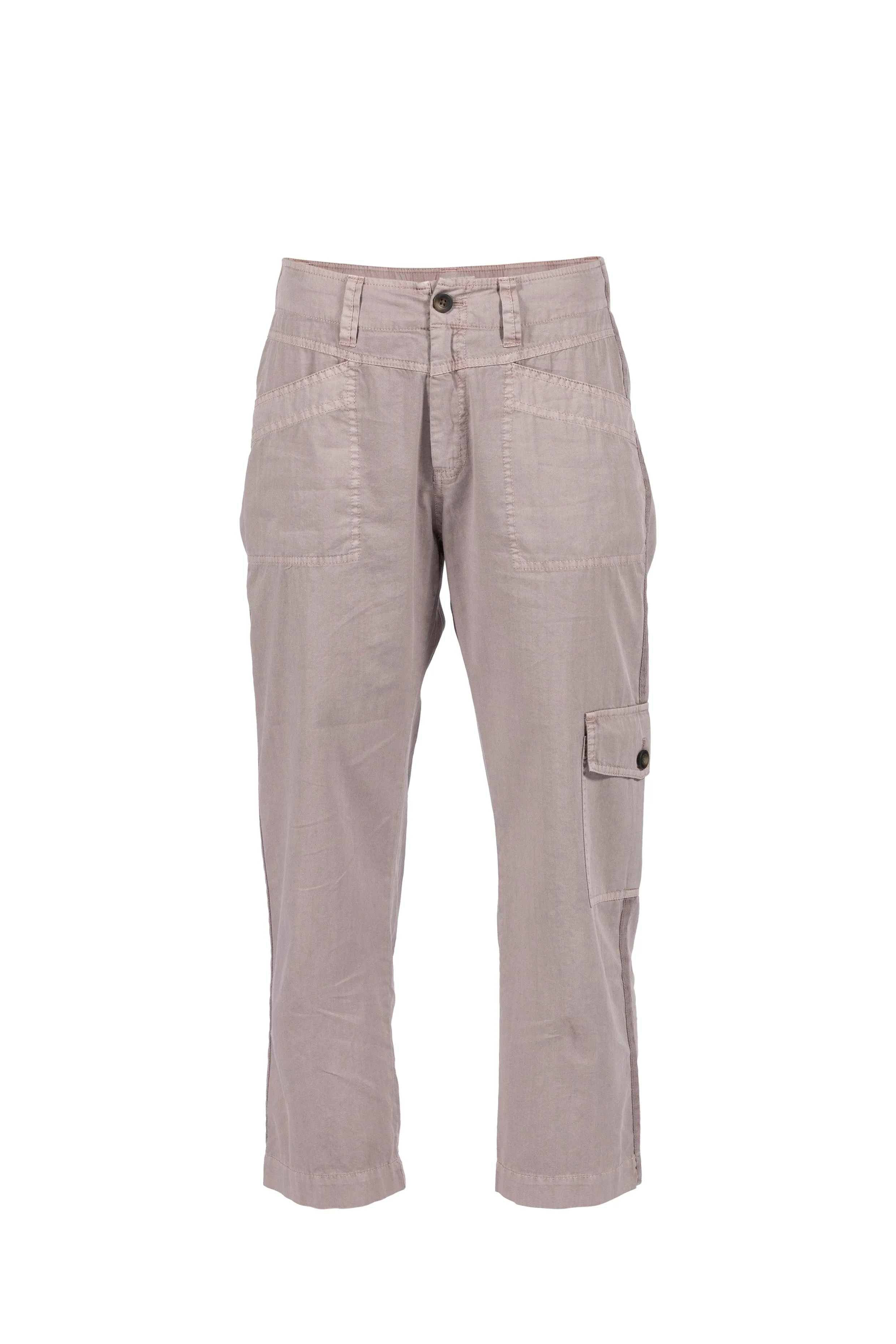 Aneke Crop Pants - Smoked Powder