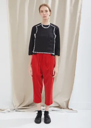 Cotton Velveteen Trousers