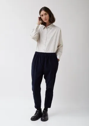 Dark Navy Velveteen Jodhpur Pant