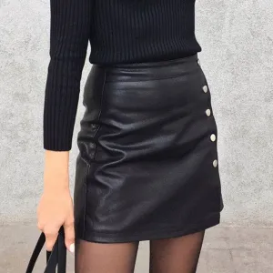DressBetty - Women Leather Skirts