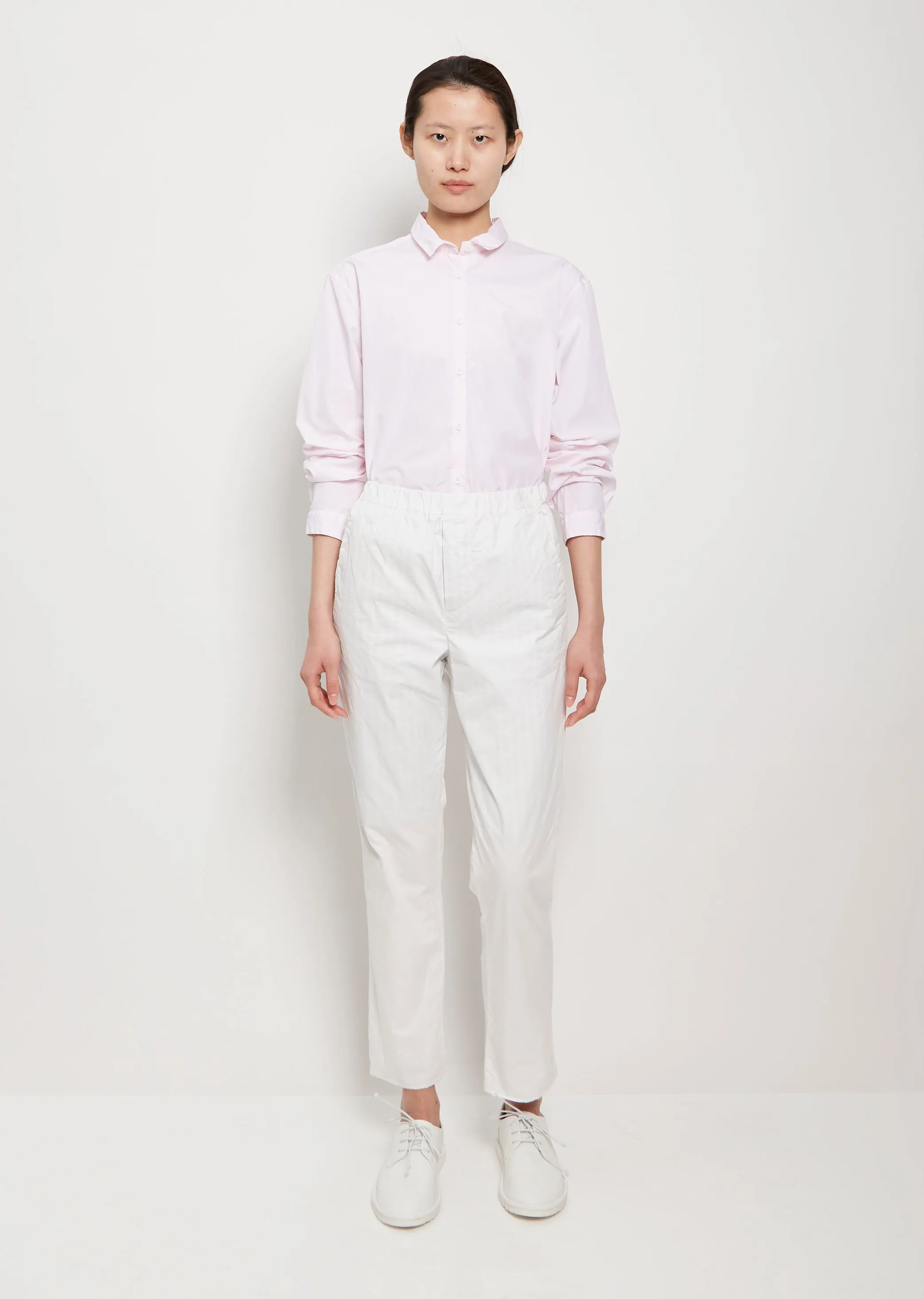 Easy Cotton Pants — White