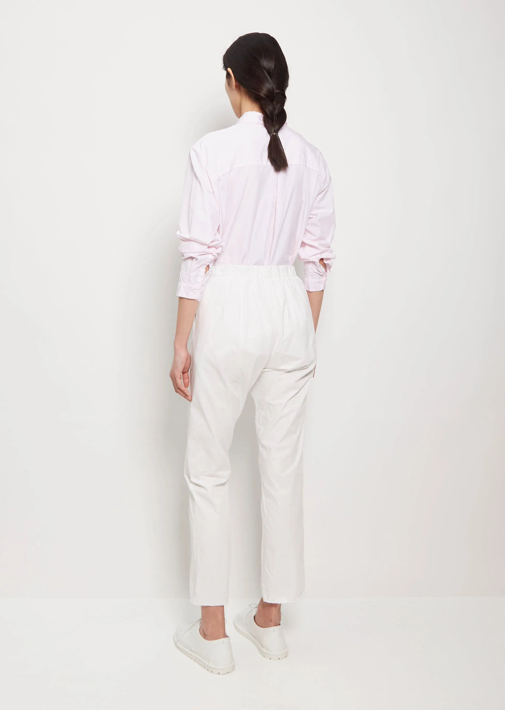 Easy Cotton Pants — White