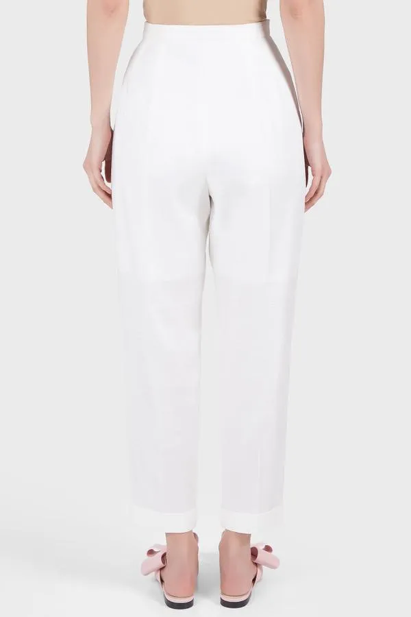Front Pleats Trousers
