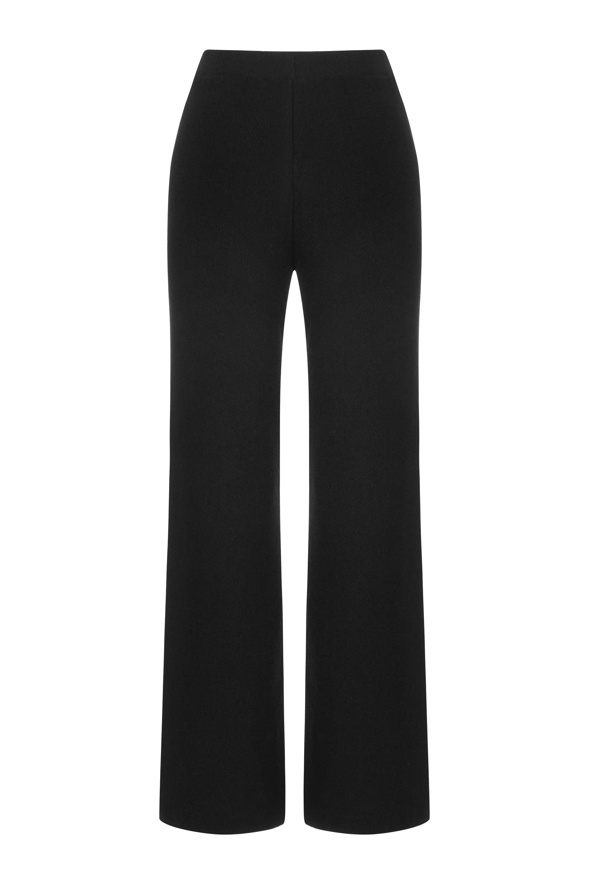 High Waist Knit Pants (Final Sale)
