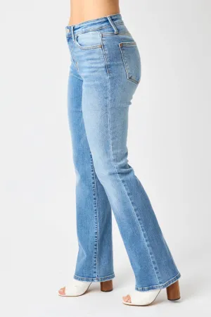 Judy Blue Full Size High Waist Straight Jeans (Online Only)
