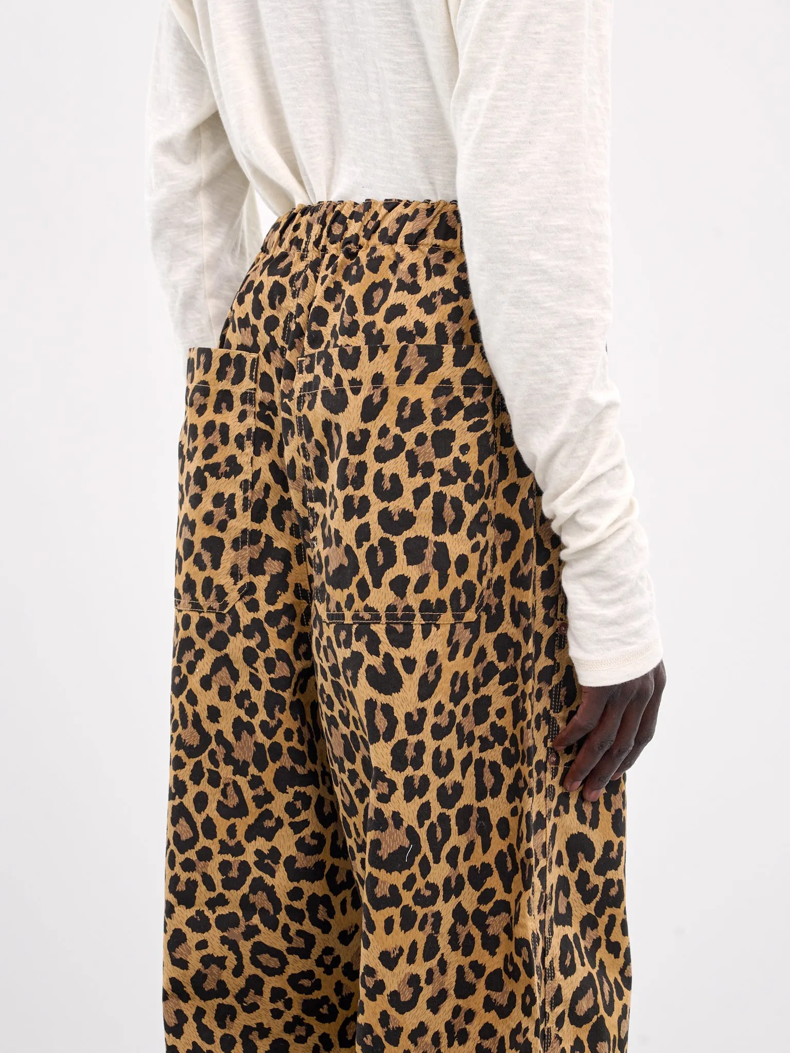 Leopard Easy Pants (K2409LP009-BROWN)