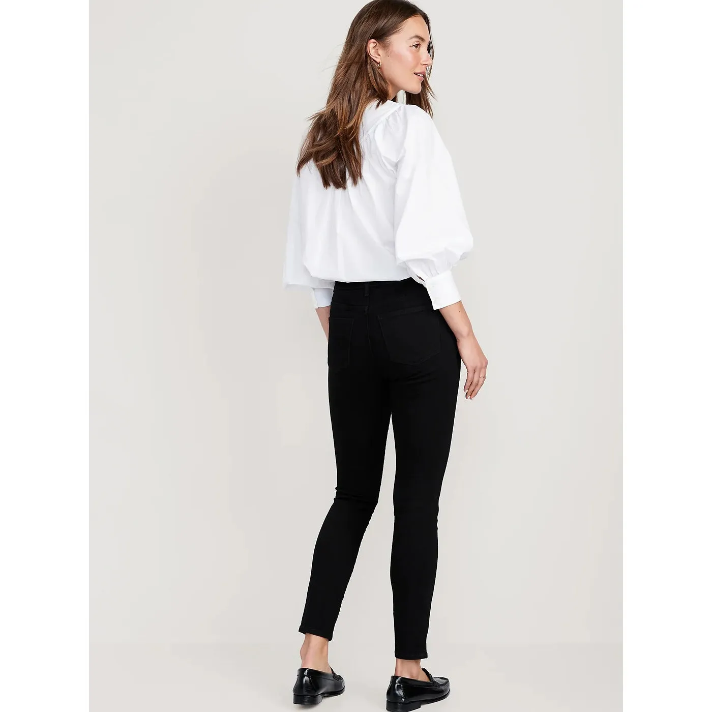 ON Black Mid Rise Skinny Jeans