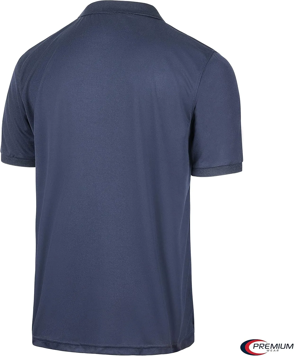 Premium Wear Men's High Moisture Wicking Polo T Shirts