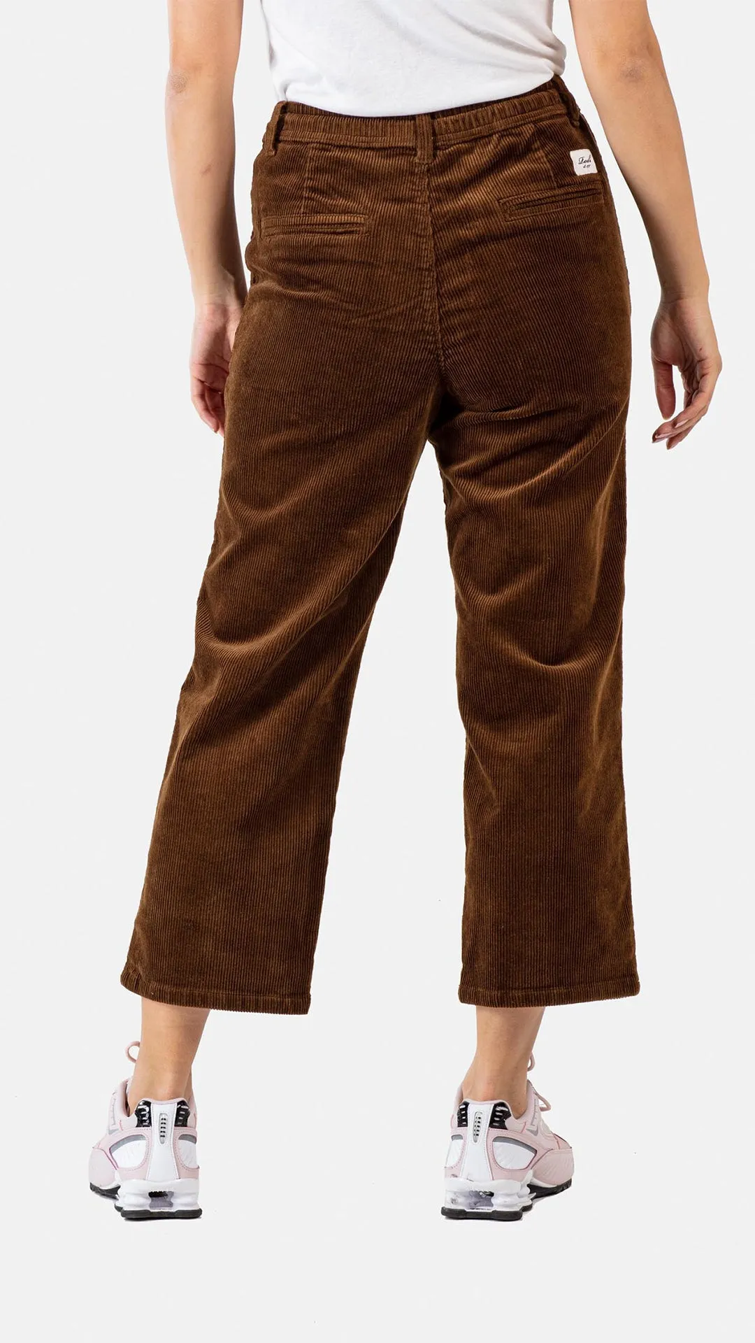 Reflex Women Loose Chino Corduroy - Brown