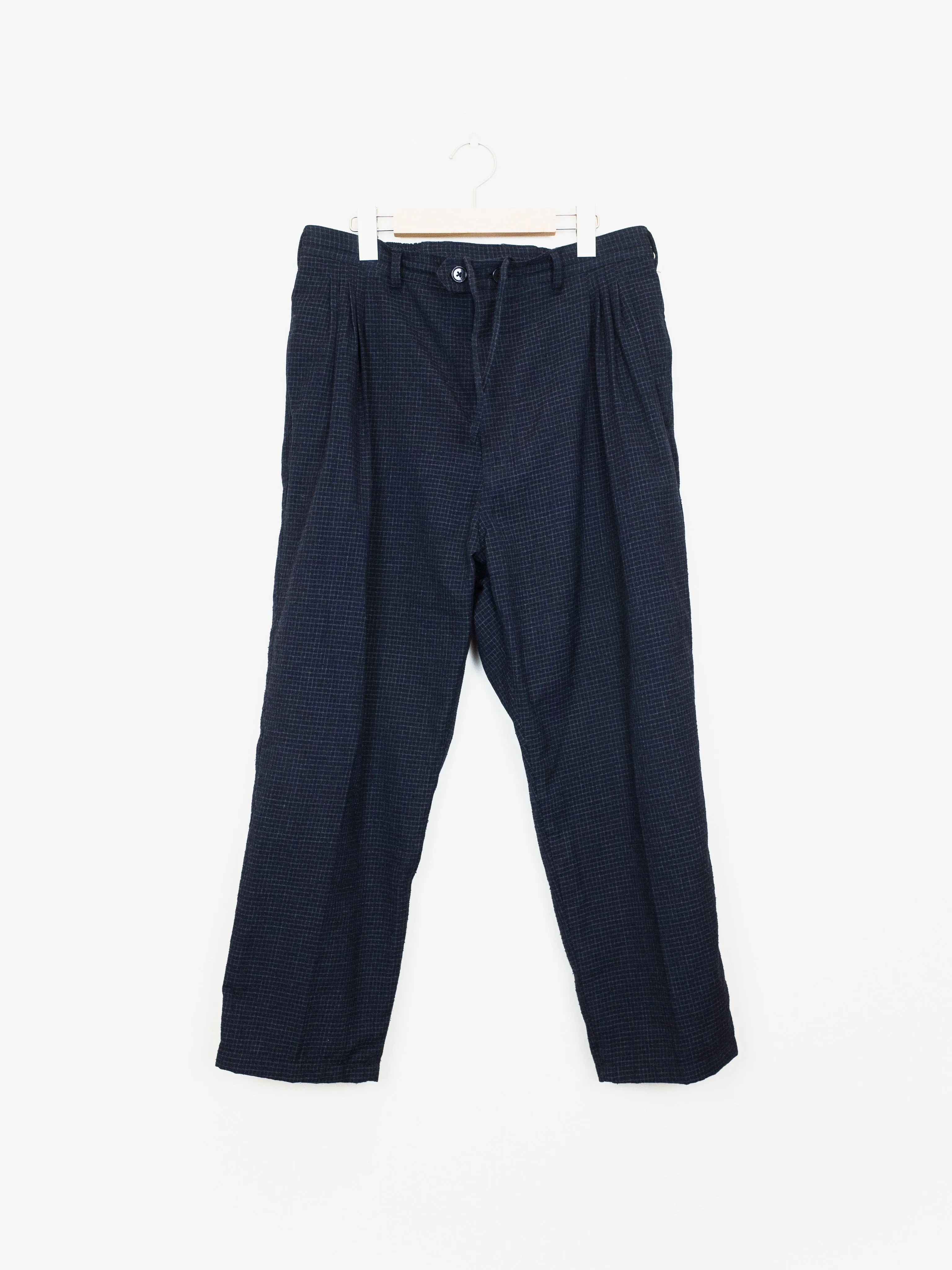 Sasquatchfabrix AW13 Tapered Micro Grid Trousers