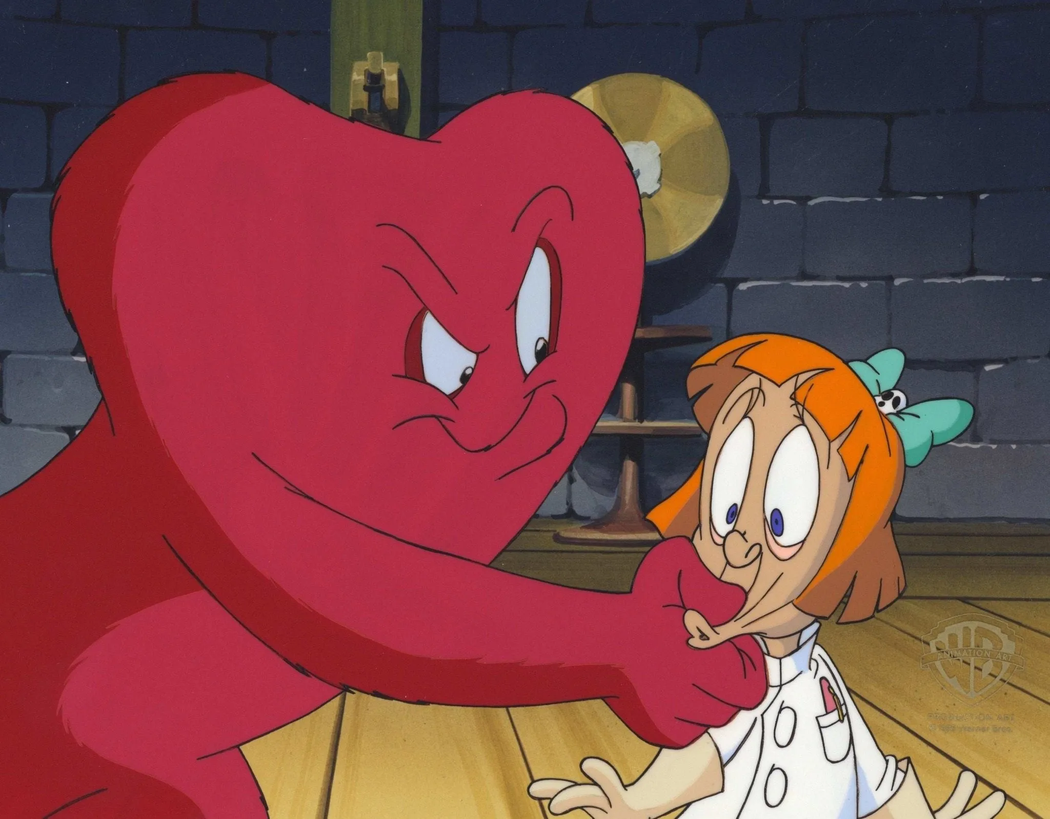 Tiny Toons Original Production Cel: Elmyra and Gossamer